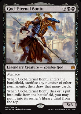God-Eternal Bontu War of the Spark